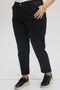 9125-5 Large Size Boy Friend Jeans - Black