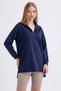Half Zip Modal Sweat - 3