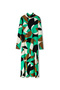 Patterned midi dress - 3