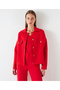 Knitwear Jacket - Metal Button - 2