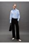 Straight Cut Trousers with Pens - 8