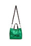 Shiny Textured Double Part Bag - 3