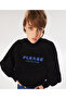Embroidered Slogan Sweatshirt - 4