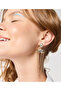 Crystal Stone Detailed Dangle Earrings - 2