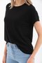 Viscose Flowing T-Shirt 2 Colors Set-Black-White - 9