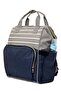 2 Piece 100% Cotton Hospital Outlet and Waterproof Stain Resistant Baby Care Backpack Set - 3