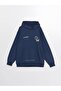 Long Sleeve Printed Men's Thick Hoodie (W4) - 5
