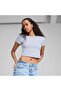 Women's Dare to Textured Short Workout T-Shirt - 5