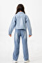 Girl's Embroidered Denim Jacket 1550 - 3