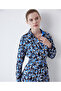 flower pattern shirt dress - 2