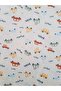 Long-Sleeved Patterned Kids Pajama Set #printedkidspajamas #laundrygarden #carpatternpajamas - 6