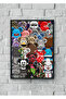 "Bearbricks" Poster Tablo