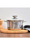 Saucepot with Glass Lid Silver 14xcm/ 0.9L Bambino Series Stainless Steel - 3