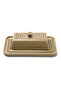 Ceramic Butter Dish Brown 21.7cm