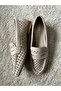 Ptn Song Women's Suede Perforated Ballerinas - 3