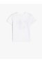 Football Themed Printed Crew Neck Cotton Short Sleeve T-Shirt - 2