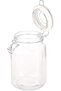 2724623305677 Glass Jar with Glass Lid and Metal Clip, 1500 ml - 2