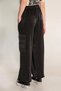 Girl's Shiny Trousers Black M0244 - 3