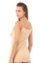 Özkan 0107 Women's Cotton Ribbed Flexible Comfortable Rope Strap Knitted Tank Top - 2