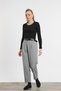 Light Gray Belt Detail Trousers 3965 - 7
