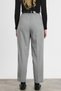 Light Gray Belt Detail Trousers 3965 - 5