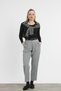 Light Gray Belt Detail Trousers 3965 - 8