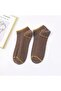 10-Piece Men's Ribbed Colorful Ankle Socks Economic Pack Low-Cut Sports Sneakers Socks - 4