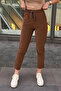 Women's PU Fabric Leather Pants - 5