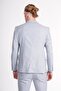 Indigo Linen Men's Suit - Intersivin Slim Fit, Lycra - 7