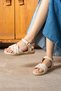 Women's Sandals | Tie-Detail Snap-Closure Y-Strap Sandals | Daily Sandals - 3
