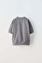 Boy's Gray Oversize T-Shirt and Sweatpants Set - 3