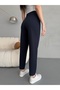 Women's High Waist Carrot Cut Stretch/Lycra Fabric Pants - 5