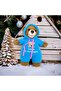 دمية دب من القطيفة من Toyzz M-Bear Sleep and Playmate - 2