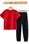 Unisex Nope Not Today Printed Tracksuit Set - 2