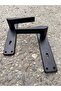 NEW LUXURIOUS SAFIR MATTE BLACK (Room) DOOR HANDLE ALUMINUM / STEEL - 8