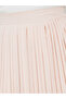 Pleated A-Line Midi Skirt - 3