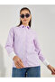 Striped Shirt with Cuffed Long Sleeve - 3