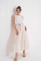 Women's Rope Detailed Layered Muslin Skirt 250144   - - 2
