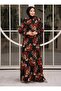 Ravenous Dress - Black - Tile - Sahra Butik
