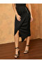 Embellished Detail Asymmetric Hem Midi Skirt - 2