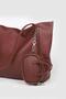 La'graccio paris women's bag charm burgundy