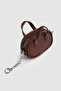 La'graccio paris women's bag charm burgundy - 2