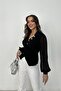 Women's Side-Tie Button Detail Blouse - 3