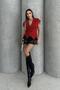 Women's Sleeves Tulle Detail Vest - 4