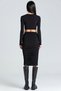 1975 Black Suit with Shoulder and Waist Detail - 5