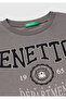 Boy's Anthracite Benetton Logo Printed T-Shirt - 3