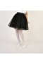 Black and White Polka Dot Girl's Skirt - 5