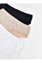 Lcw Dream Black Lace Detailed Hipster Panties 3 Pack - 3