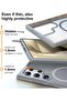 MagSafe Case for Samsung S24 Ultra: 18N Magnetic, 12FT Military-Grade, Slim, Shockproof, Gray - 3