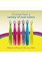 Totz Toothbrush Extra Soft, BPA Free, ADA Accepted for Kids 18+ Months - Pink Sparkle (1 Pack) - 5